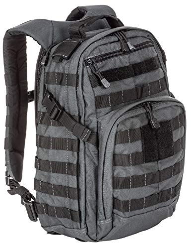 5.11 Tactical Military Backpack - RUSH12 - Molle Bag Rucksack Pack, 24 Liter Small, Style 56892, Double Tap