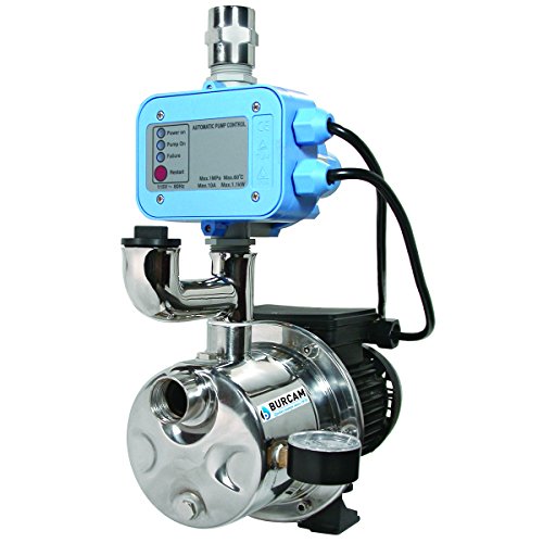 Bur-Cam 506532SS Water Pressure Booster Pump, Port