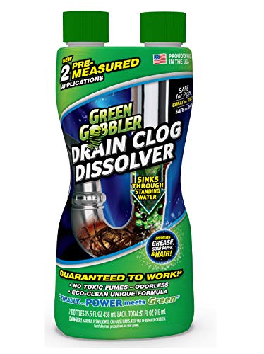 Green Gobbler Drain Clog Dissolver, 31 oz