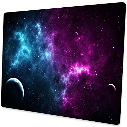 Shalysong Mouse pad Customized Mousepad Non-Slip Rubber Base Mouse Pads for Computers Laptop Office Desk Accessories Nebula Galaxy Mouse pad