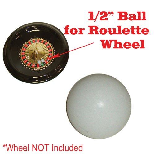 TMG Roulette Replacement Ball - 1/2 Inch Size