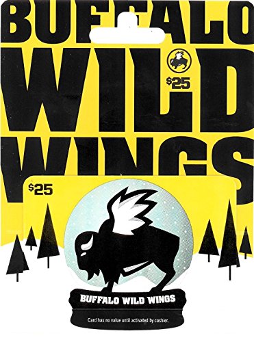 Buffalo Wild Wings Holiday Gift Card $25