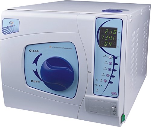 MT Medical Dentist Sun Series 12L Autoclave Vacuum Sterilizer Class B with Print Blue Color