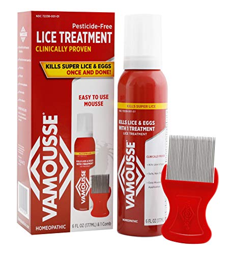 Vamousse Head Lice Treatment Homeopathic 6 fl oz