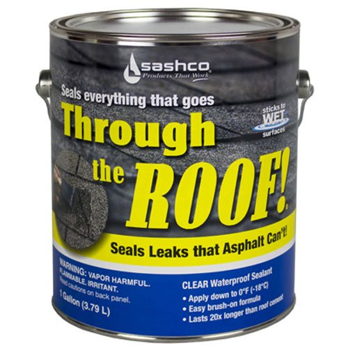 Sashco Gallon Clear Roof Sealant