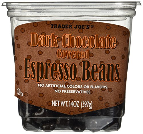 Trader Joe's Dark Chocolate Covered Espresso Beans 14 oz.