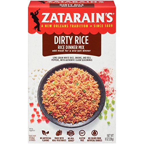 Zatarain's Original Dirty Rice Mix, Gluten Free (Pack of 3)