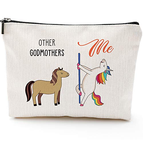 Godmothers Gifts for Women,Godmothers Fun Gifts, Godmothers Bags for Women,Godmothers Makeup Bag, Make Up Pouch,Godmothers Birthday Gifts