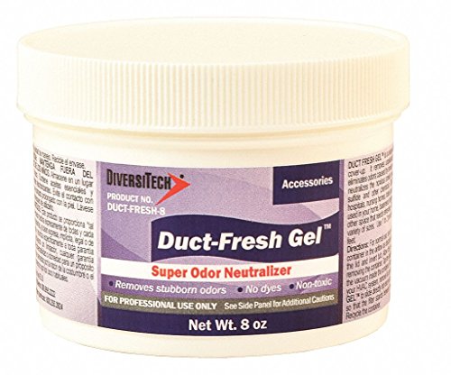 Diversitech 8 oz. Duct Odor Neutralizer, Waxy White Gel