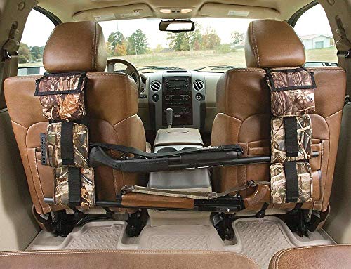 EastDeals Hunting Gun Sling, Car Concealed Seat Back Gun Rack to Hold 2 Rifles/Shotguns with A Storage Bag for Rifle Hunting Fits Most Sedans SUV Pickup Mini Vans Jeeps in Pair