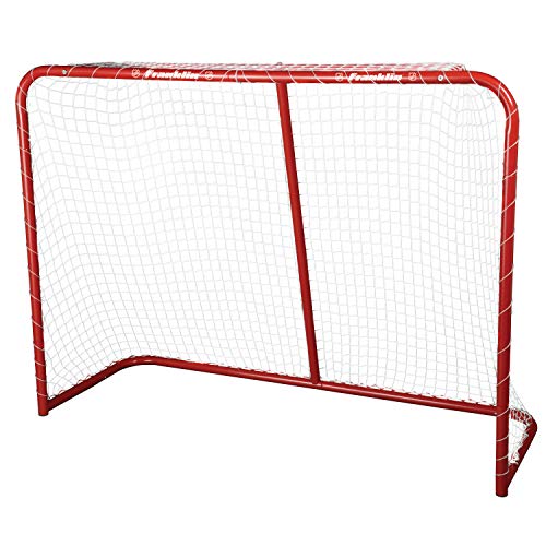 Franklin Sports Street Hockey Goal - Steel Street Hockey Net - All Weather Durable Outdoor Goal - 54'