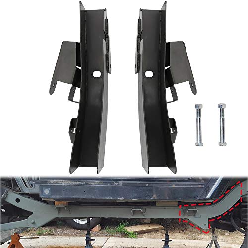 Lonwin Rear Trail Arm Frame Rust Repair Section Fit For 1997-2006 Jeep Wrangler TJ LJ