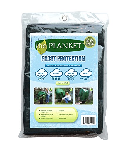the Planket Frost Protection Plant Cover, 10 ft Round