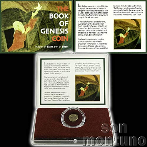 BOOK OF GENESIS COIN - Ancient Biblical Semitic Judaea Elymais Drachm - Historic Coin from Jewish Bible Torah - Nation of Elam, Son of Shem