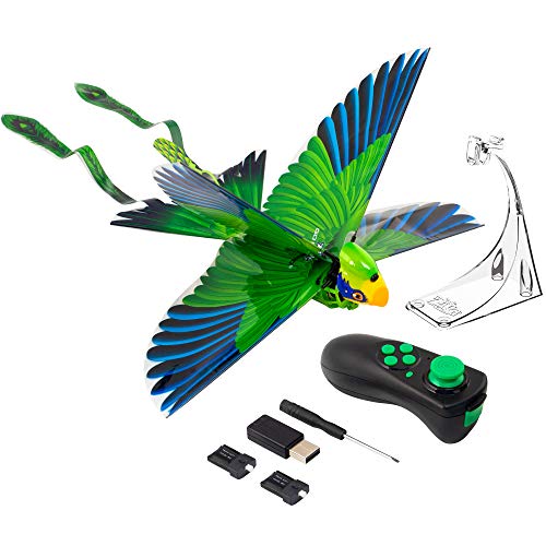 Zing Go Go Bird - Green - Remote Control Flying Toy â€“ Looks and Flies Like A Real Bird - Great Starting RC Toy for Boys and Girls That is Easy to Use Indoors and Outdoors (ZG789G)