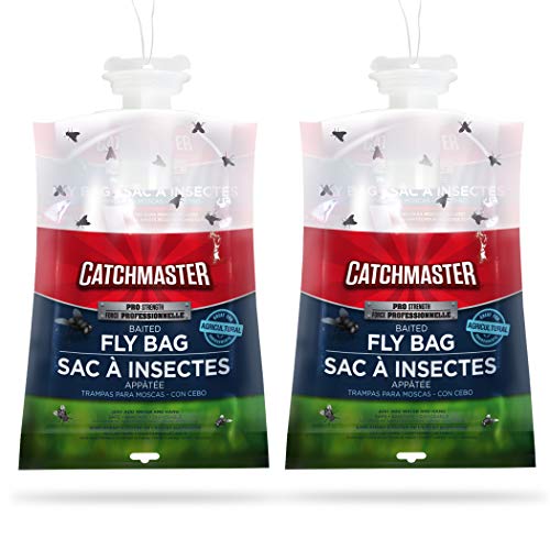 Catchmaster X-Large Outdoor Disposable Fly Bag Trap - Pack of 2 Fly Bags