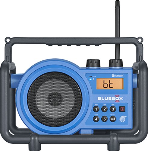 Sangean BB-100 AM/FM/Bluetooth/Aux-in Ultra Rugged Digital Tuning Rechargeable Radio