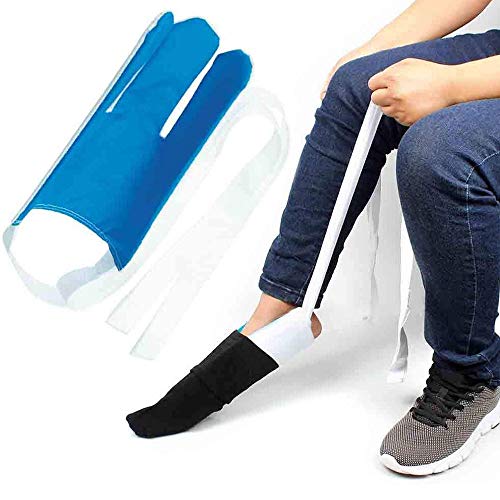 Socks Auxiliary Tool,Flexible Sock&Stocking Aid Kit,for Elderly, Disabled, and Handicapped