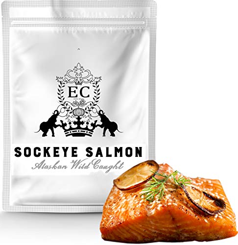 Wild Alaskan Smoked Sockeye Salmon (250 Grams) | Gourmet Grade Cold Smoked 8oz | Vacuum Sealed Cured Fish | Pristine Ocean Caught | Shelf Stable