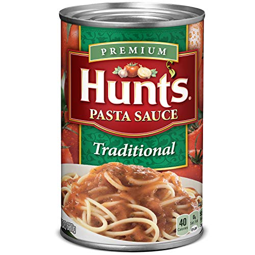 Hunt's Traditional Pasta Sauce, 24 oz, Pack of 12