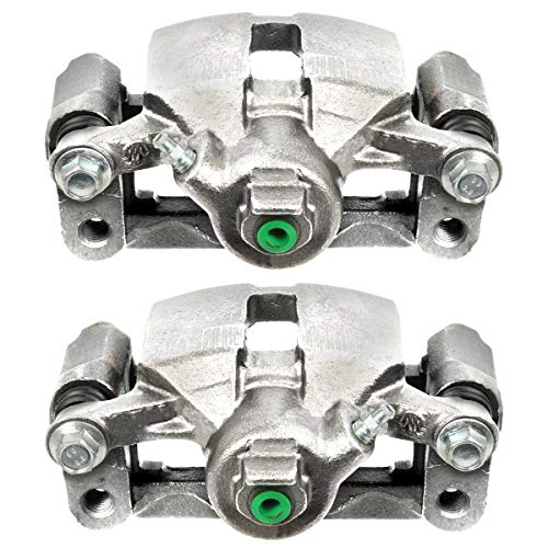 AutoShack BC2640PR Rear Brake Caliper Pair 2 Pieces Fits Driver and Passenger Side
