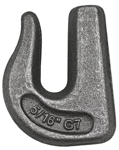 B/A Products 11-516WGH Hook, Weld on, Grab, Trade Size 5/16', 0.7 Height, 2 Width, 6 Length