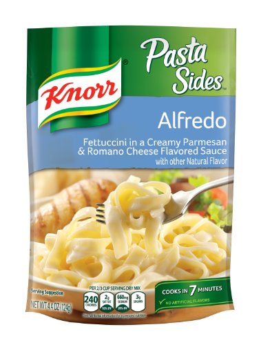 Knorr Pasta Sides Fettuccini, Alfredo, 4.4 Oz. (Pack of 6)