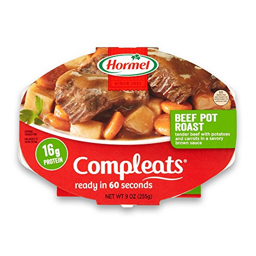 Hormel COMPLEATS Beef Pot Roast, 9 Ounce, Pack of 6