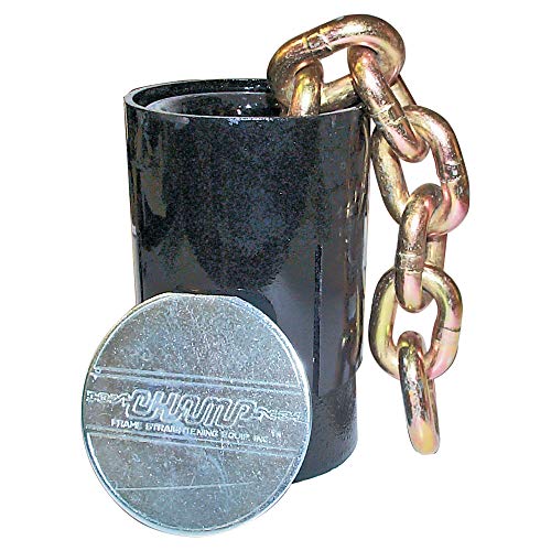 Champ Floor Anchor Pot – 1 Pot – 3-1/2 in Diameter - 3/8 in Chain Grommet Thickness - 4 in Sleeve Height - Professional - Made in USA