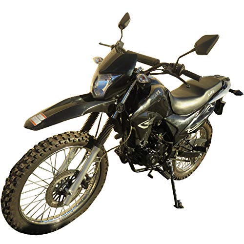 250cc Dirt Bike Hawk 250 Enduro Street Bike Motorcycle Bike ，Black