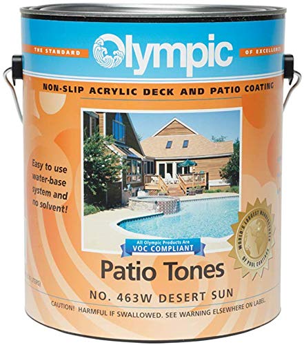 Olympic Patio Tones Deck Coating - Desert Sun - 6 Pack
