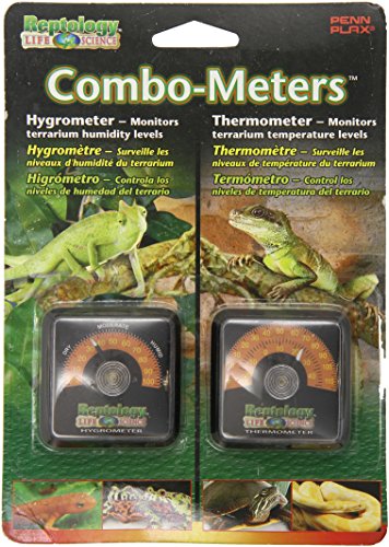 Reptology Reptile Hygrometer Humidity and Temperature Sensor Gauges