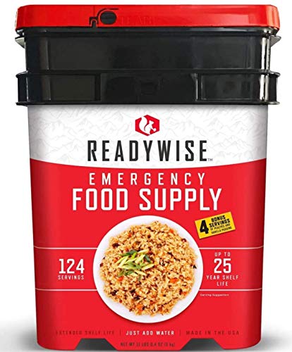 Wise Company ReadyWise, Emergency Food Supply, 124 Servings