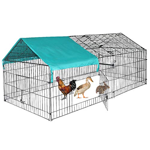 BestPet Chicken Coop Chicken Cage Pens Crate Rabbit Cage Enclosure Pet Playpen Exercise Pen