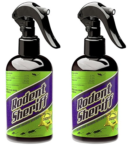 Rodent Sheriff Pest Control - Ultra-Pure Peppermint Spray - Repels Mice, Raccoons, Ants, and More - Made in USA (2)