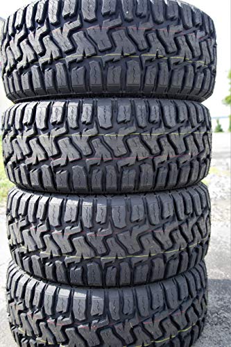 Set of 4 (FOUR) Haida HD878 R/T All-Terrain Mud Radial Tires-33X12.50R22 LT 114Q LRE 10-Ply