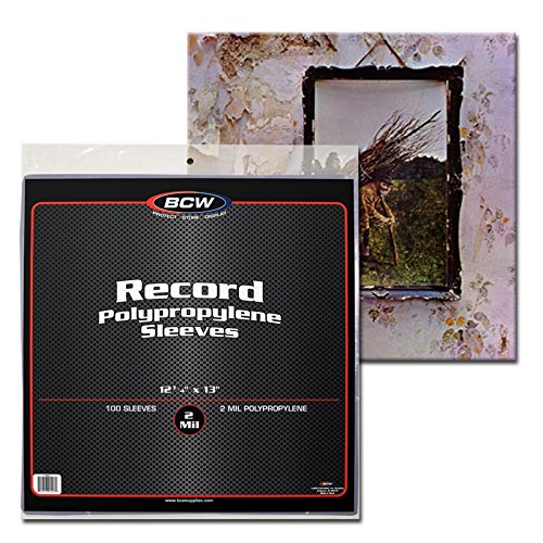 BCW 1-RSLV 33 RPM Record Sleeves (100 Count)