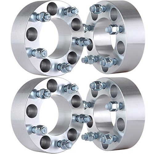 OCPTY 4 2' 51mm 5x5 5x127mm Wheel Spacers Bolt On 1/2x20 Studs Adapters fit for 2007-2013 for Je-ep Wrangler