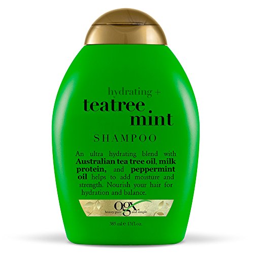 OGX Hydrating + Tea Tree Mint Shampoo, 13 Ounce