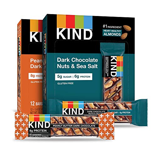 KIND Bars, Variety Pack, Gluten Free, 1.4 Ounce Bars, 24 Count