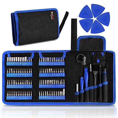 Kaisi 126 in 1 Precision Screwdriver Set with 111 Bits Magnetic Driver Kit Professional Electronics Repair Tool Kit for Repair Computer, PC, MacBook, Laptop, Tablet, iPhone, Xbox, Game Console