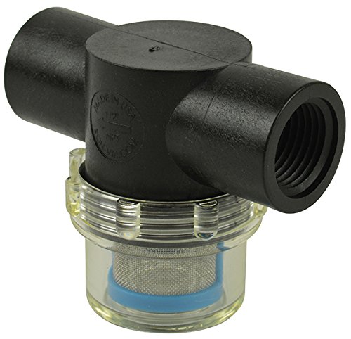 1/2' Female NPT in-Line Strainer with 50 mesh Stainless Steel Filter Screen