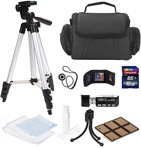 Professional Camera Accessory Kit for Canon, Nikon, Sony, Panasonic and Olympus Digital Cameras. Bundle Includes 10 Must-Have Accessories