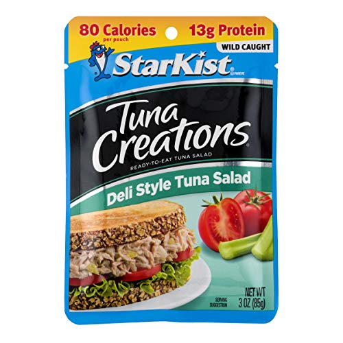 StarKist Tuna Creations Deli Style Tuna Salad - 3 oz Pouch (Pack of 12)