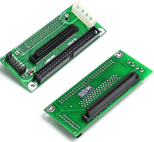 Micro SATA Cables SCA 80 PIN to 68 50 PIN SCSI Adapter
