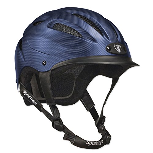 Tipperary Sportage Equestrian Sport Helmet, Small, Navy Blue