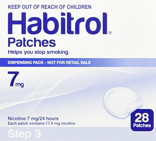 Habitrol Nicotine Transdermal System Stop Smoking Aid Patches - 28 Each (Step 3 - 7 Mg)