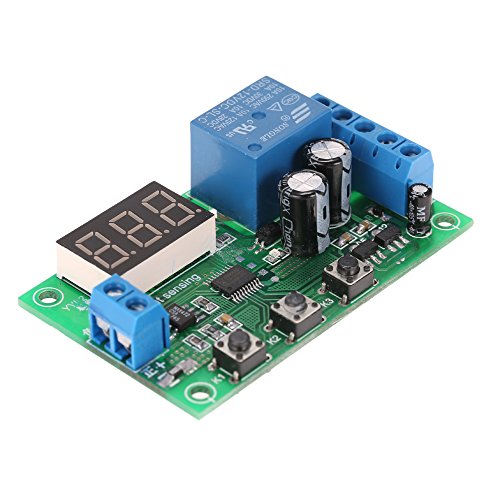 KKmoon 12V 0-10A DC Current Detection Module Current Sensing Detecting Delay Relay Control