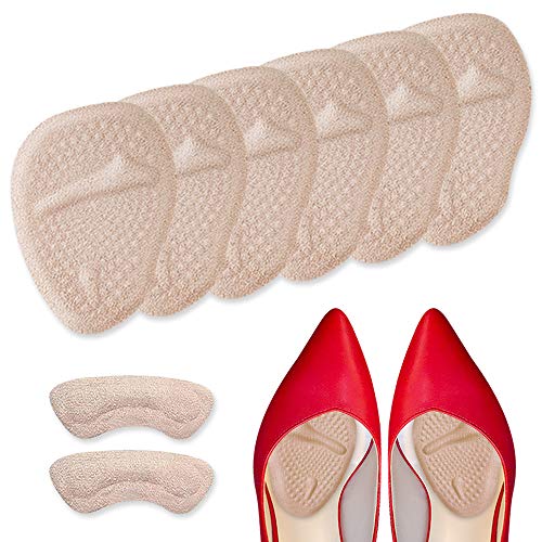 Premium Soft Gel Metatarsal Pads, Flannel Ball of Foot Cushions, High Heel Inserts Pads for Mortons Neuroma and Foot Pain Relief, Suit for All Shoes Types Men or Women (8pcs)