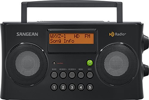 Sangean HDR-16 HD Radio/FM-Stereo/AM Portable Radio (Renewed)